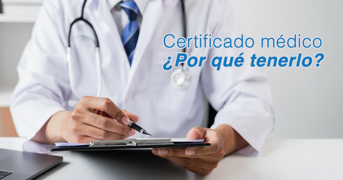 Para qué sirve el Certificado Médico y por qué lo necesitas